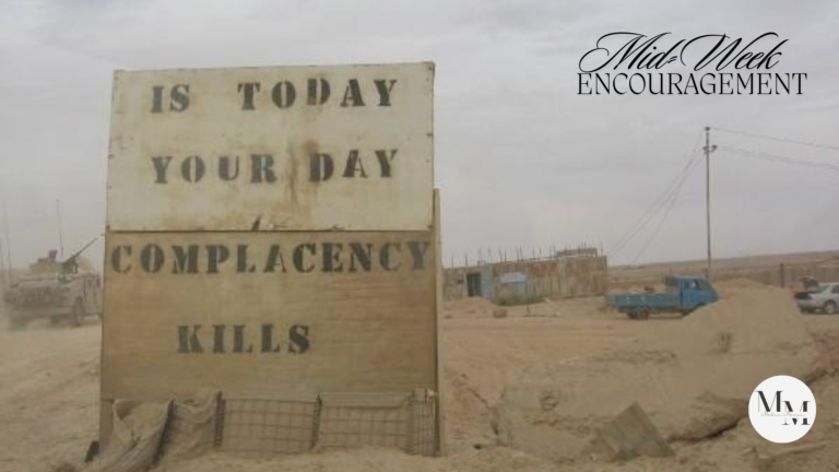 MidweekComplacency Kills (Blog Banner)